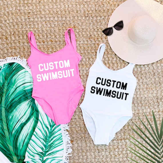 Bathing custom suit picture Customized Swimsuits