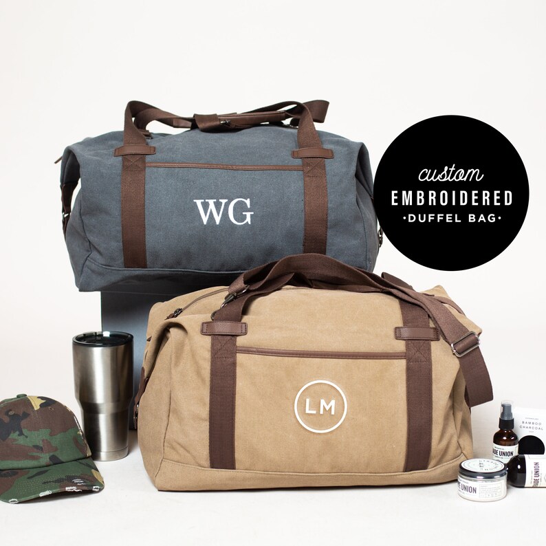 custom weekender bag