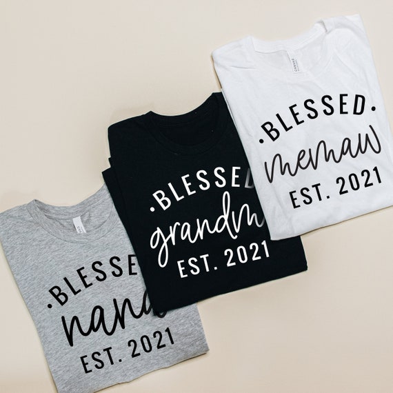 Grandma Shirt Blessed Grandma Grandma T 