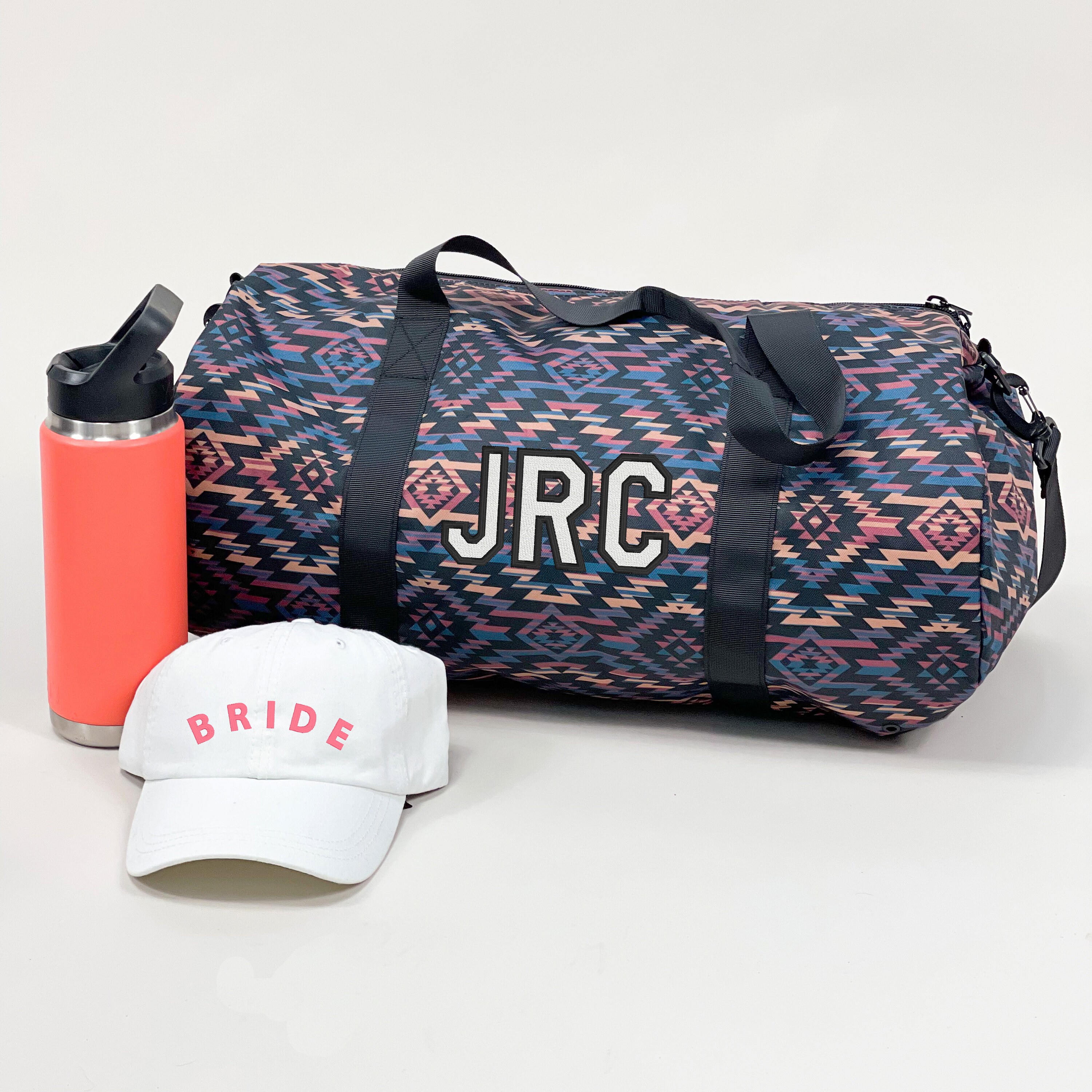 Nurse Gift Teacher Gift Embroidered Duffel Christmas Gift Etsy