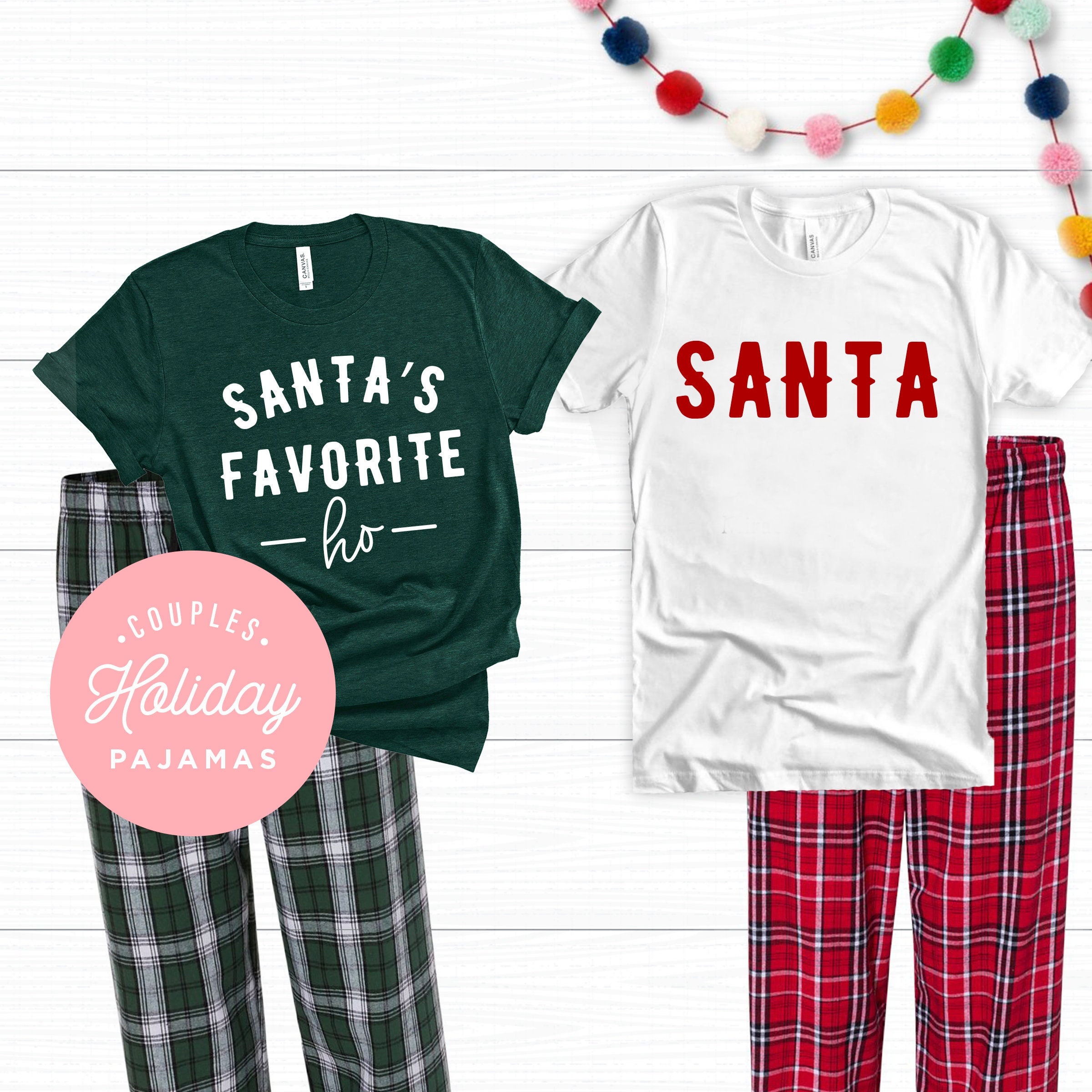 Buy Adult Christmas Pjs Online In India Etsy India