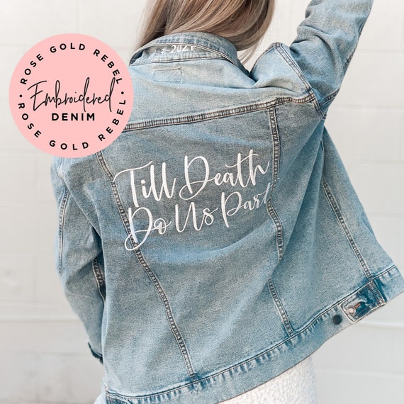 Engagement Gift Bride Jean Jacket 