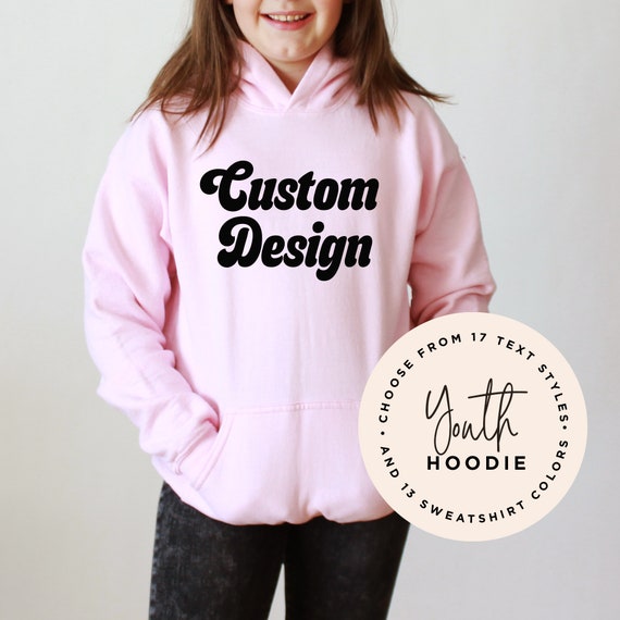 Custom Kids Sweatshirt Custom Youth Hoodie Custom Hoodie - Etsy UK