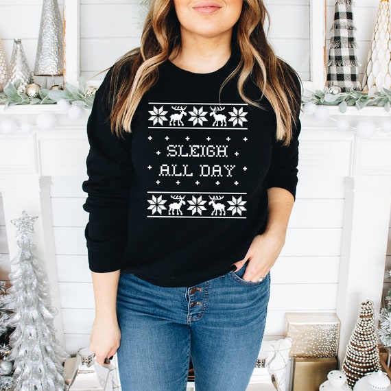 Sleigh all day christmas best sale sweater