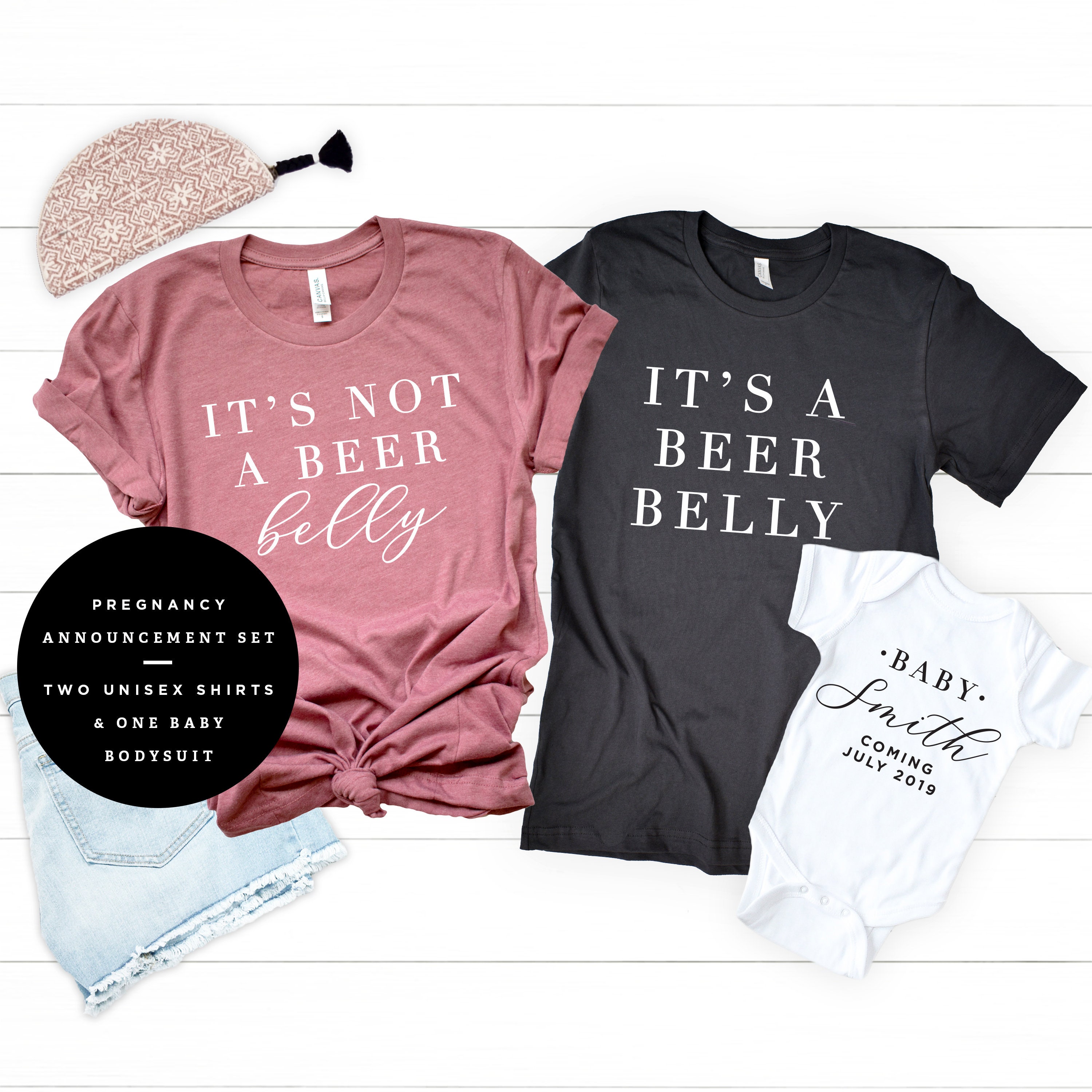 Pregnancy Announcement Shirt Baby Announcement Shirts Etsy