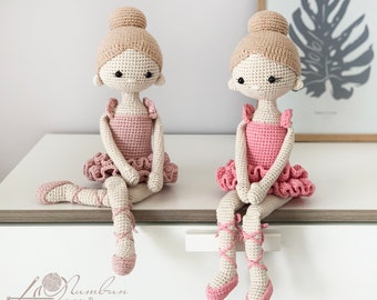 knitted ballerina doll pattern free