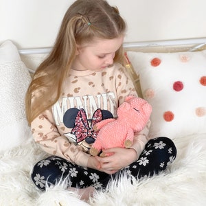 Pig crochet pattern, plush pig, crochet pig pattern beginner, crochet pattern amigurumi, easy crochet pattern, plushie toy pattern image 3