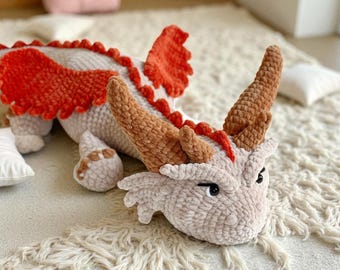 Drachen gehäkelt, Anleitung, Plüschdrachen, Fee gehäkelter Drache, Amigurumi Muster, Amigurumi Drachen gehäkelt, Plüschtier Drache gehäkelt, Häkelanleitung