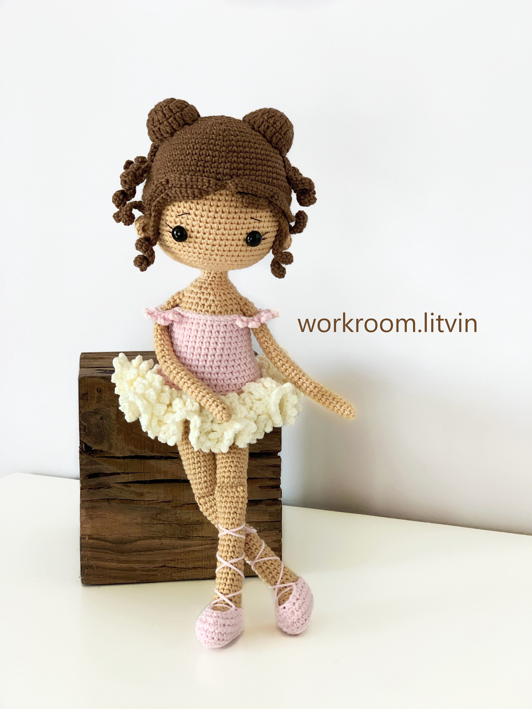 Crochet Doll Pattern Ballerina Pattern Amigurumi Ballerina Etsy