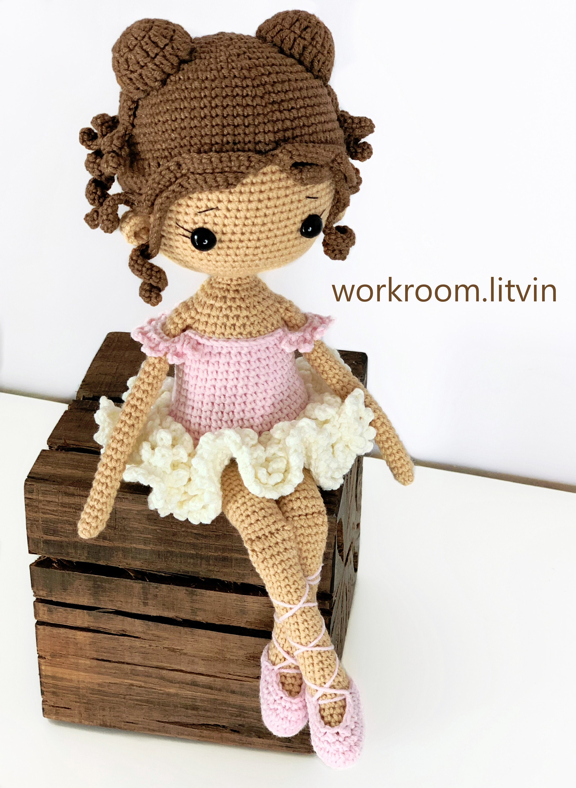 Crochet Doll Pattern Ballerina Pattern Amigurumi Ballerina Etsy