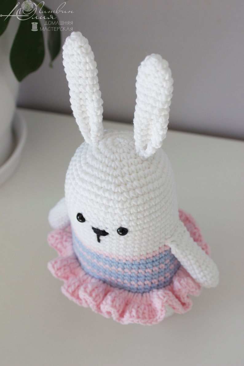 Crochet toy Nursery Decor READY TO SHIP Crochet bunny toy Amigurumi Bunny toy Bunny Rabbit Crochet Soft Toy Stuffed rabbit toy