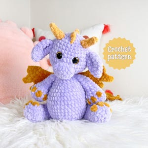 crochet dragon pattern, amigurumi dragon, plushie dragon, crochet toy, dragon crochet pattern,fairy crochet dragon, amigurumi pattern