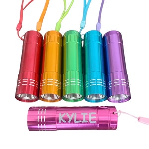 Gift for Kids, Kids Gifts, Personalized Flashlight, Mini Flashlight, Class Gifts,  Class Favors, School Gifts, Emergency Kit