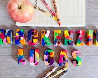 Custom Name Crayons: Personalized Kid Party Favors