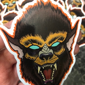 Wolfman sticker
