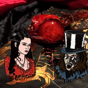 Love never dies DRACULA inspired pin image 3