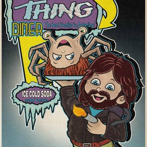 The Thing inspired print