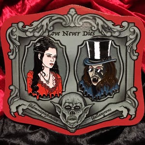 Love never dies DRACULA inspired pin image 2