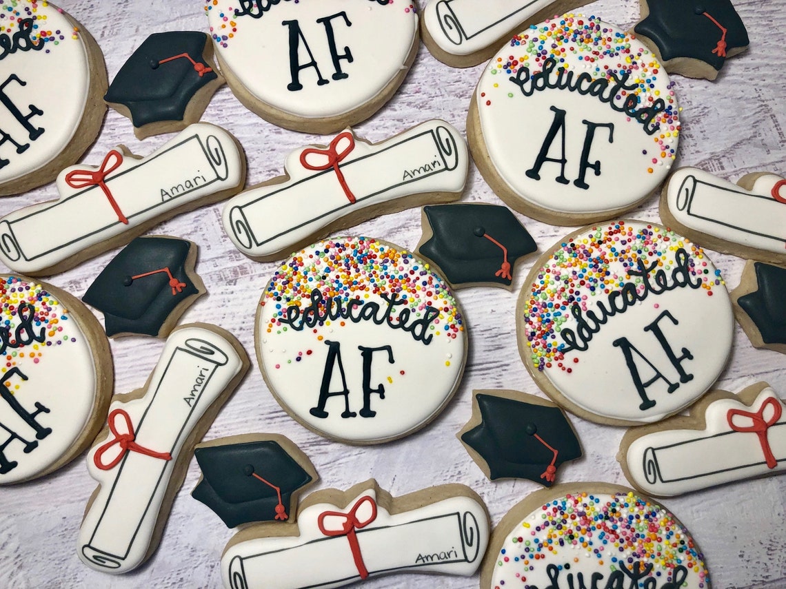 Graduation cookie set Etsy