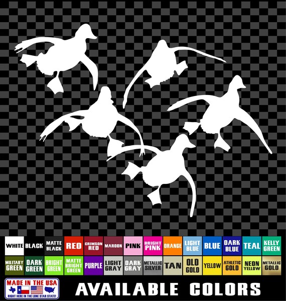 Duck Landing is, The Spread Duck, Hunting Decal &#8211; 7048