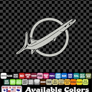 PLYMOUTH BARRACUDA CUDA Muscle Car Sticker Vinyl Decal