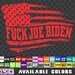The Original 'Fuck Joe Biden' sticker Maga American America Flag Vinyl Decal Patriot