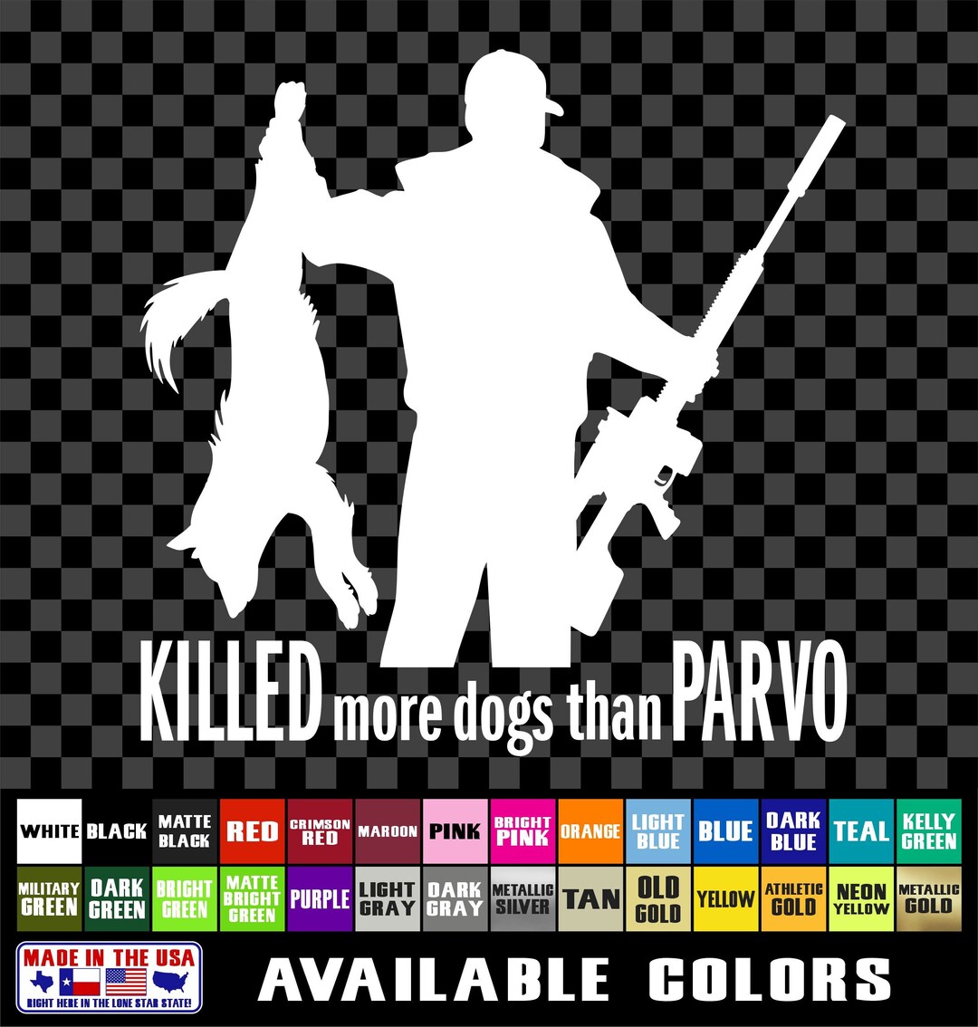 Coyote Animal Paw Prints Hunting Parvo Vinyl Decals Car Truck Window - Etsy