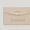 Sister Rose Gold and Silver Morse Code Bracelet. Custom Options