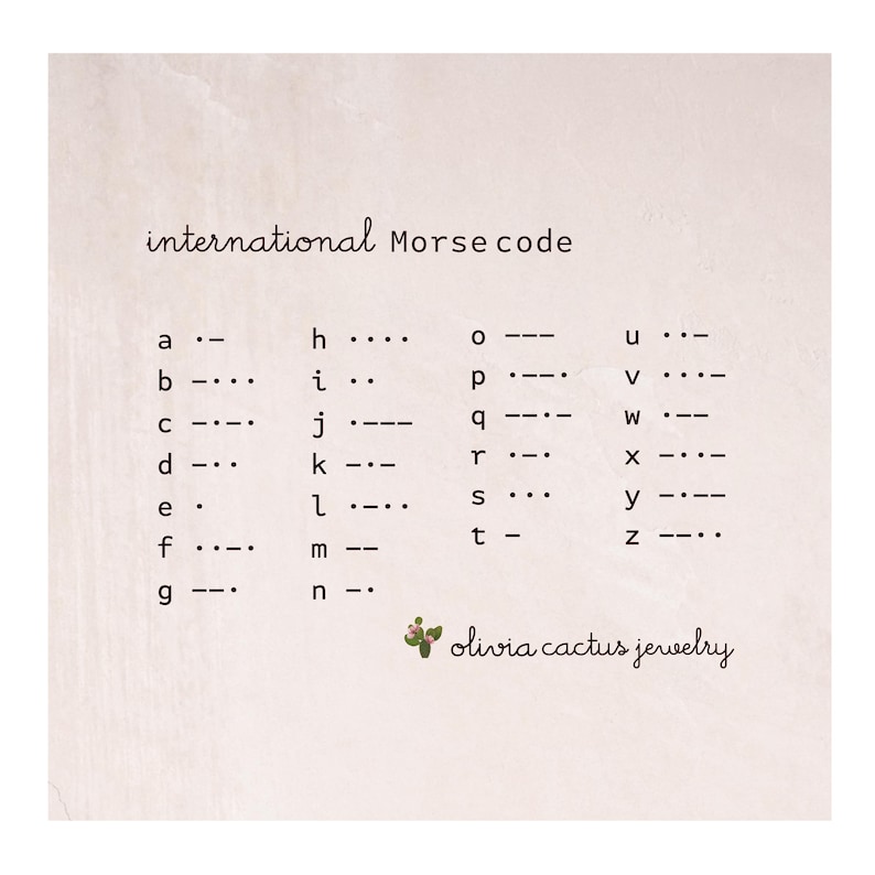 Custom Sterling Silver Morse Code Necklace, Hidden Message, Loved or Personalized Birthday Gift image 7