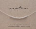 Auntie Gift Necklace / Auntie Silver Necklace / Aunt Gift / Custom Auntie Morse Code Necklace Friend Friendship Best Friend Gifts 