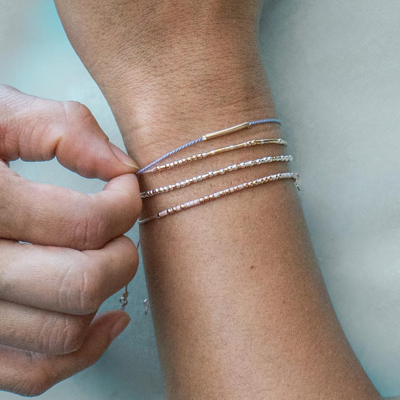 Jeremiah 29:11 Morse Code Bracelet, Christian Birthday Gift for Her, Plans to Prosper image 2