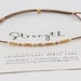 Strength Bracelet | 20 Colors • Morse Code Bracelet | Friendship Bracelet String Bracelet • •Adjustable Slider OR Request Clasp 