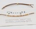 Strength Bracelet | 20 Colors • Morse Code Bracelet | Friendship Bracelet String Bracelet • •Adjustable Slider OR Request Clasp 