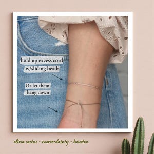 Jeremiah 29:11 Morse Code Bracelet, Christian Birthday Gift for Her, Plans to Prosper image 7