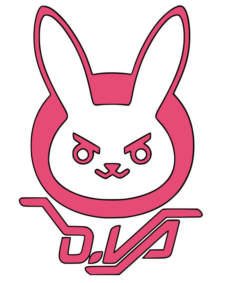 Download Overwatch DVA SVG Cutting File | Etsy