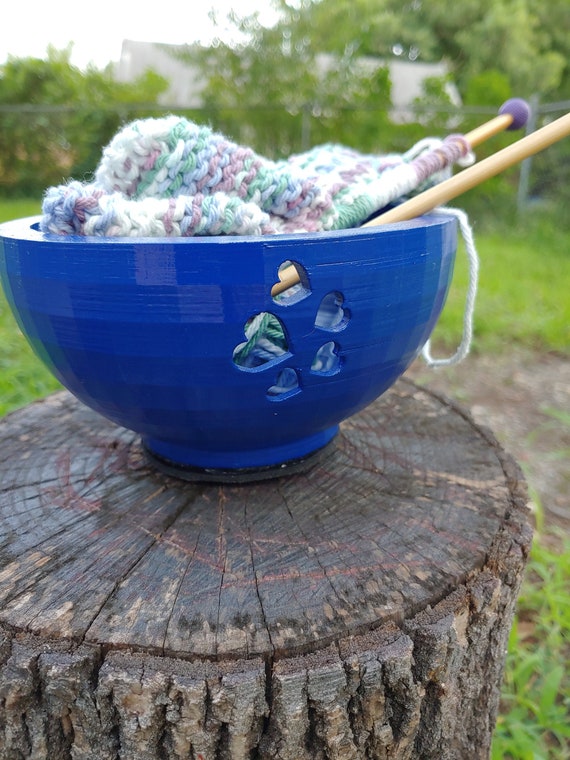 Handmade Knitting Yarn Bowl Crochet Bowl Yarn Ball Holder 3d Printed Handmade Knitting Yarn Bowl Crochet Bowl Yarn Ball Holder 3d Printed