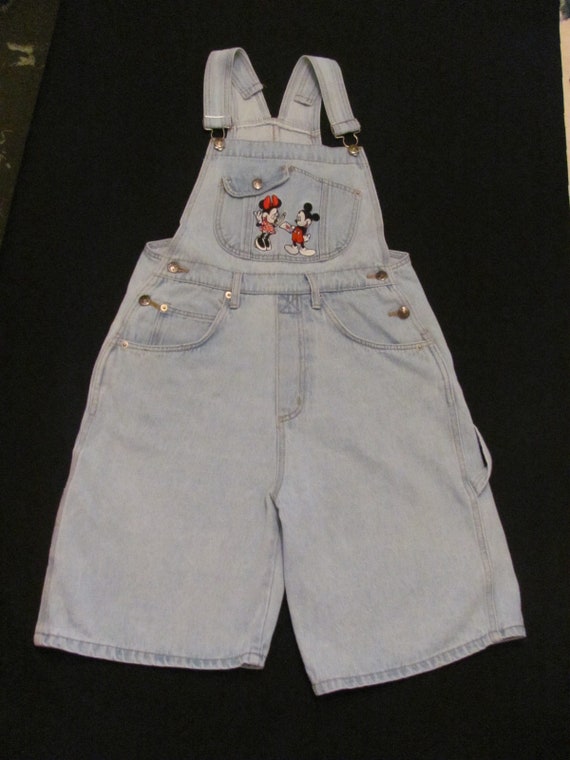 disney overall shorts