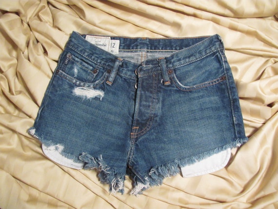 ladies cut off jean shorts