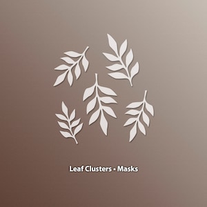 Leaf Cluster Masks, Mixed Media Supply
