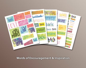 Mots encourageants, téléchargement numérique