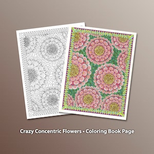 Coloring Book Page, Digital Download