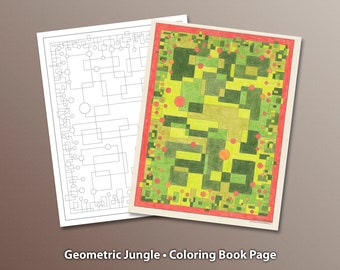 Coloring Book Page, Digital Download