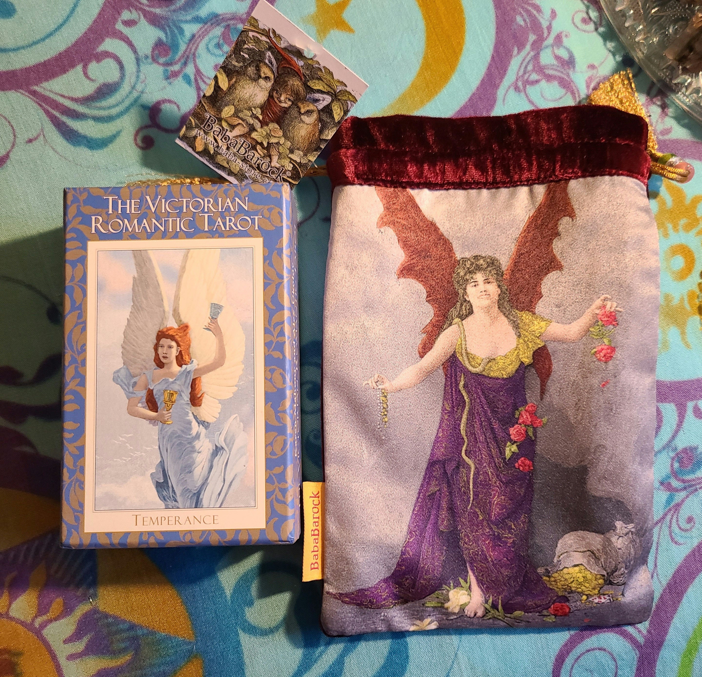 The Victorian Romantic Tarot 2nd Edition Deck & Bag Baba
