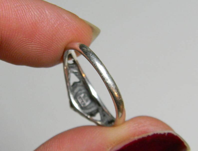 14K Gold Sterling Silver Heart Ring Artisan Silver and Gold Ring 14K Two Tone Heart Ring Sterling Silver 14K