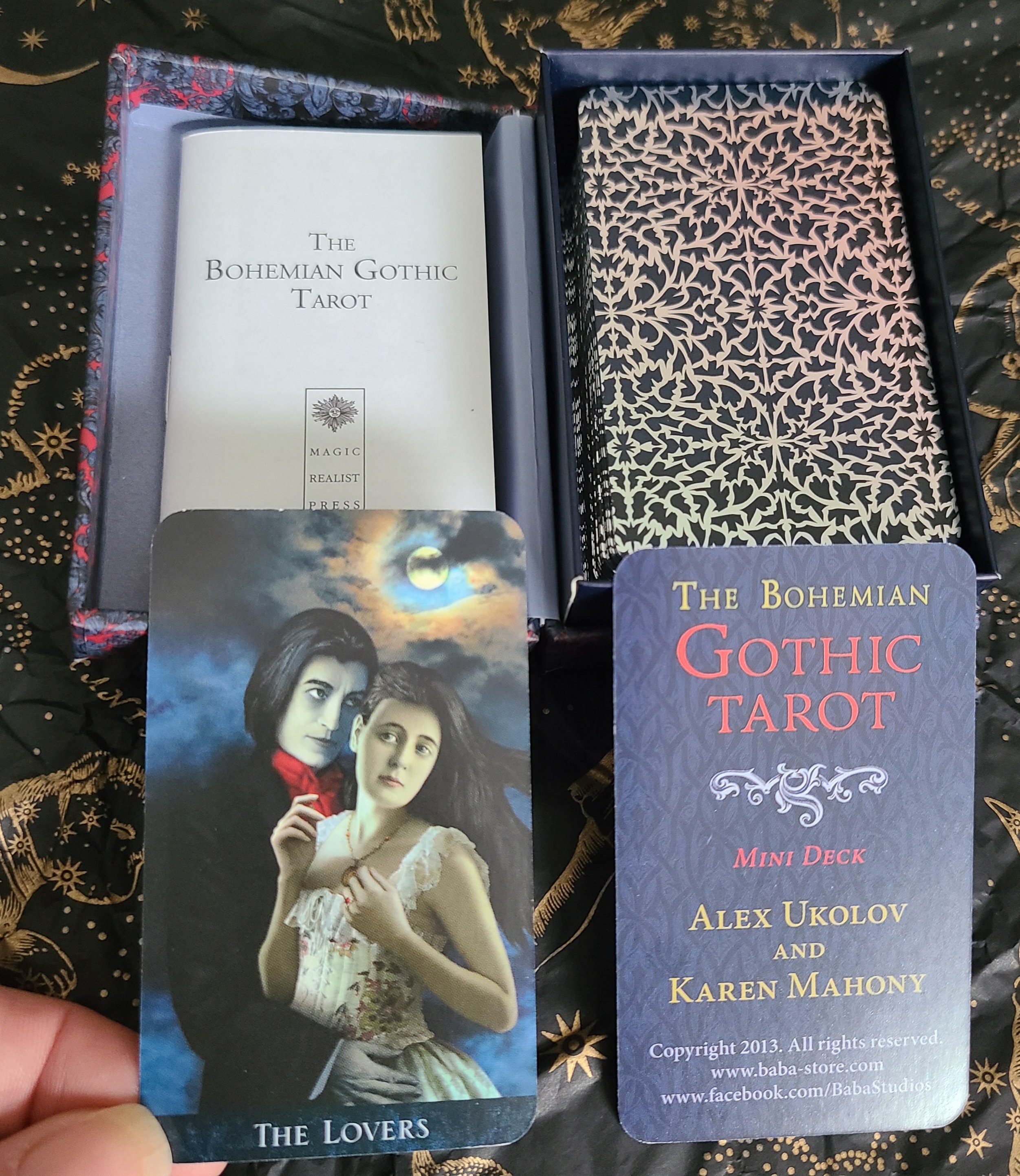 The Bohemian Gothic Tarot Mini Limited Edition NEW Sealed OOP Baba