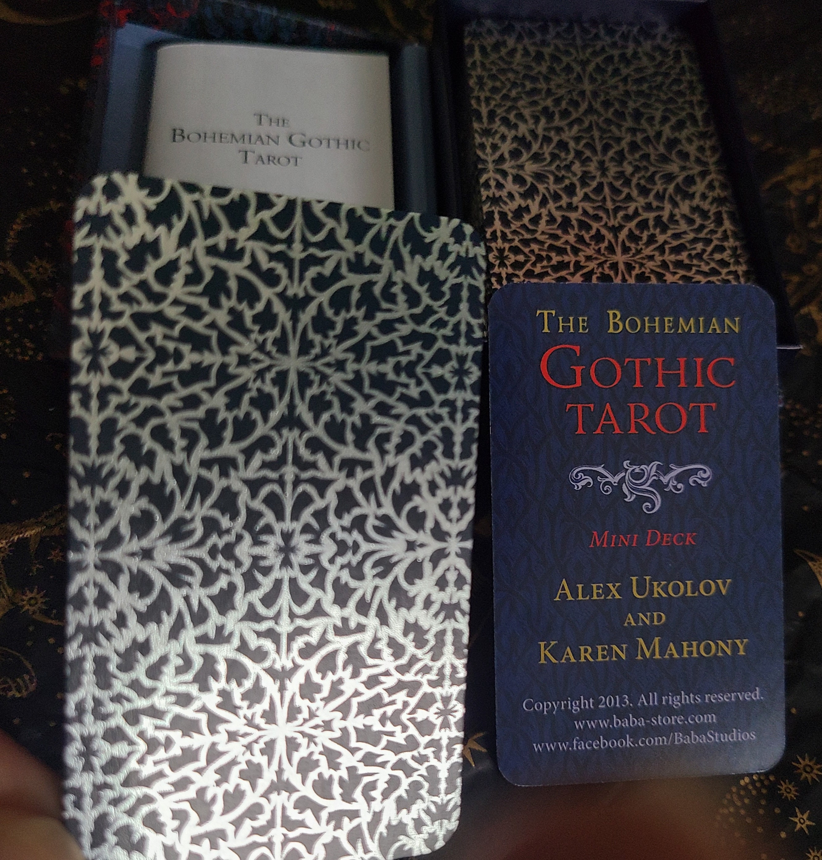 The Bohemian Gothic Tarot Mini Limited Edition NEW Sealed OOP Baba