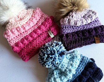 Blue Ombré Beanie