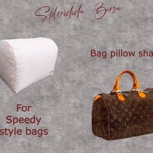  Satin Pillow Luxury Bag Shaper in Champagne Compatible for the  Designer Bag Speedy 25 : Handmade Products