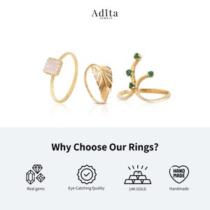 Garnet Ring, 14k Solid Gold Ring, Teardrop Gold Ring, Garnet Engagement Ring, Halo Gold Ring, Multi Stone Ring, January's Birthstone, CZ image 9
