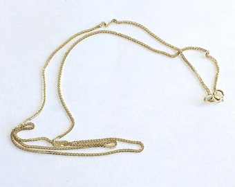 14k gold necklace